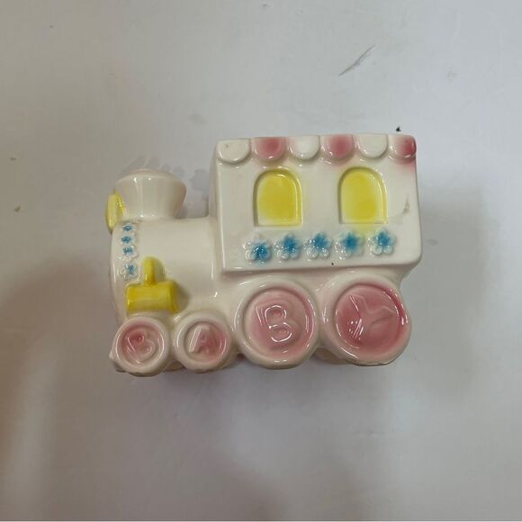 VINTAGE 70s CERAMIC NURSERY DECOR. MADE IN JAPAN. SET OF FOUR. - Picture 7 of 14